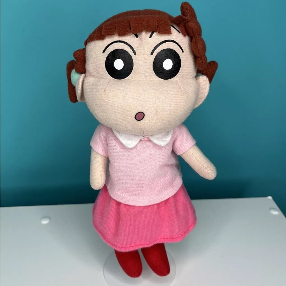 Funimation Shin-chan Nene Sakurada Penny Plush Doll 9” 1990 Stuffed Animal